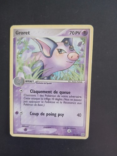 Carte pokémon groret - [lp],