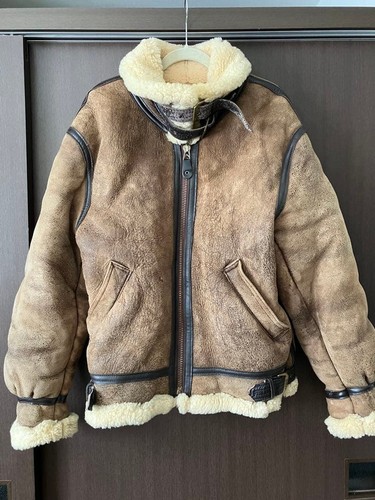 Avirex peau agneau veste - peau,