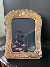 Grande cadre photo en argent massif 925, Dorure