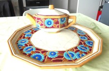 Emaux de Longwy plat service