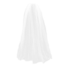  2 Pcs Voile De Mariée Court
