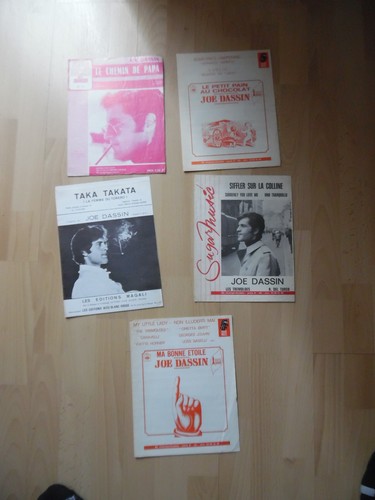 Lot partitions chansons - lot,