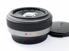 Panasonic Lumix G 20mm F1.7 ASPH. Objectif standard Prime MFT excellent du Japon
