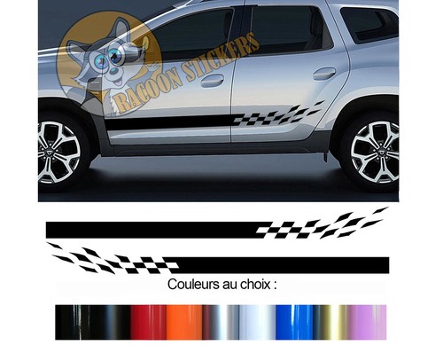 Bandes stripes pour dacia - x,