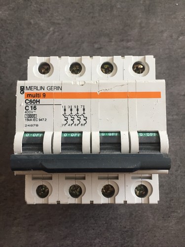 Disjoncteur merlin gerin c60h - ,