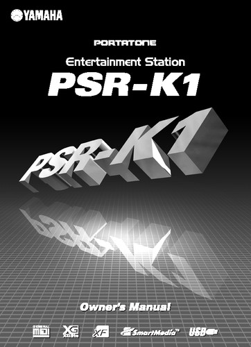 Yamaha psr instruction - psr-k1,