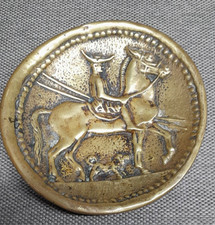 Ancien cendrier soucoupe vide poche en Bronze - Max Le Verrier