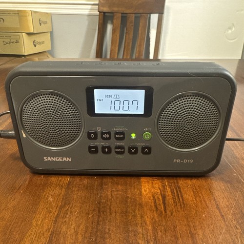 Sangean d19bk stereo - sangean, stereo/am
