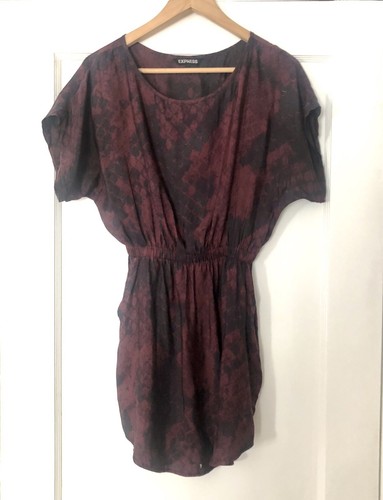 Express snakeskin print tunic - express,
