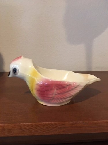 Vintage ceramic ivory pink - vintage, &