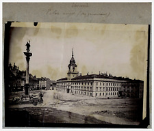 Poland, Varsovie, Château Royal Vintage print,  Tirage albuminé  16,5x19,5 