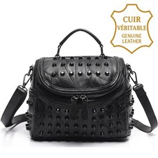 Sac à Main Femme Noir Cuir