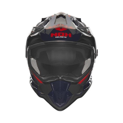 Casque cross double ecran - , nox