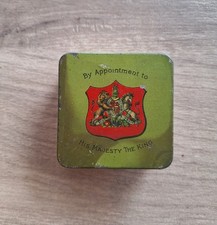 HUNTLEY AND PALMERS ANCIENNE BOITE PUBLICITAIRE AU BLASON BISCUIT TOLE LITHO