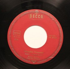 Entendre! Rockabilly Allemand Importation 45 Dave Berry & L Croiseurs - Memphis