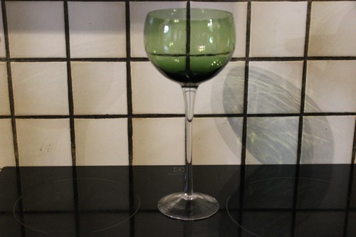 Grand verre ballon pied - verre ,