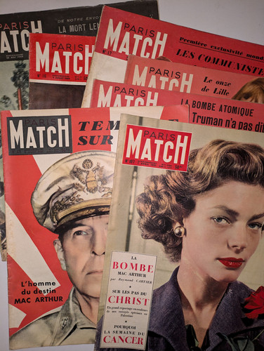 Paris match magazines - paris,