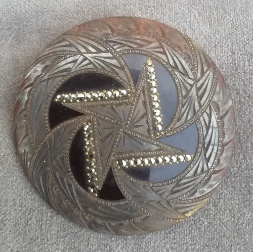 Grande broche art déco - art,