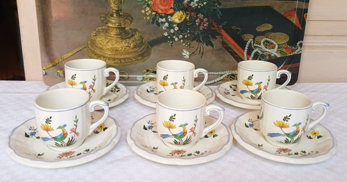 Tasses café oiseaux de - à,
