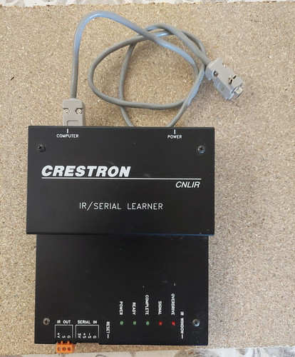 Crestron cnlir ir learner - crestron,