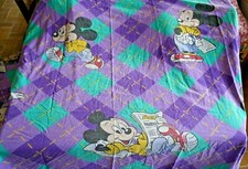 Flat sheet,  drap plat  Mickey , CTI, Disney France