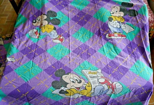 Flat sheet drap - sheet,, mickey