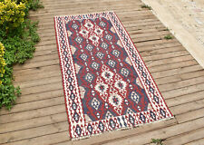Turc Kilim 3x6 Tapis Tissé