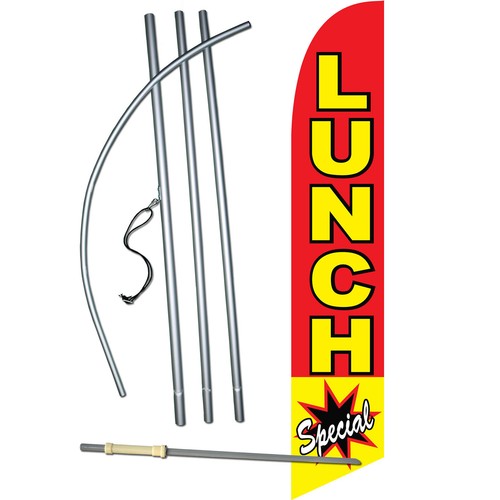 Lunch special flag with - special,