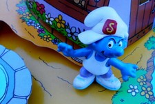  20437 Schtroumpf disco smurf musique pitufo puffi  schtroumpfette T.Rare 95