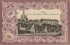 CARTE POSTALE GAUFREE SUISSE