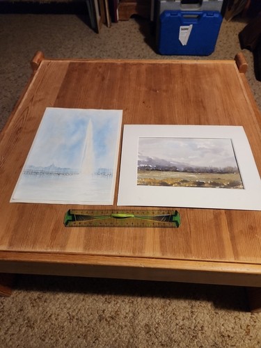 Lot jolies aquarelles - 2,