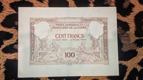 Billets 100 francs mines - billets,