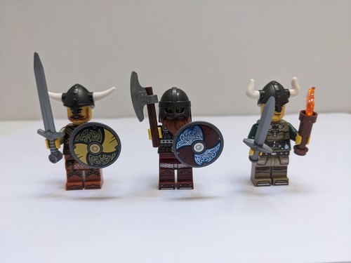 Lego minifig guerrier - 3, viking