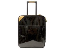 VALISE LOUIS VUITTON PEGASE 50 EN CUIR VERNI MONOGRAM AMARANTE TROLLEY 3400€
