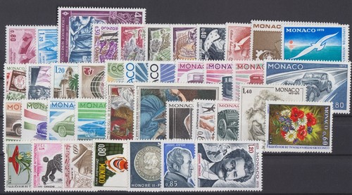 Timbres monaco neufs - monaco,