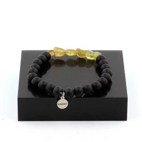 Pierres minéraux bracelet - minéraux.,