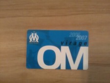 carte d abonnement foot OM 2006/2007