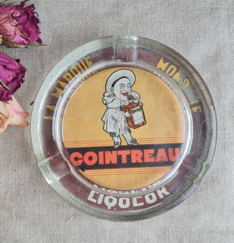 Ancien cendrier publicitaire - cendrier,