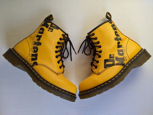 Doc martens yellow logo - #4,