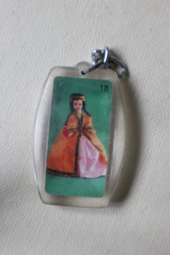 Ancien porte cle publicitaire - porte,