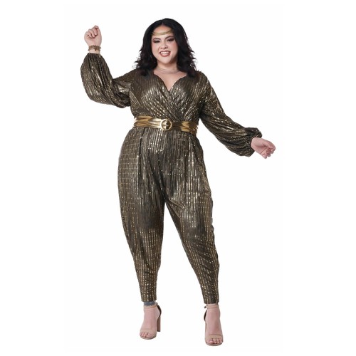 Costume reine disco or - reine,