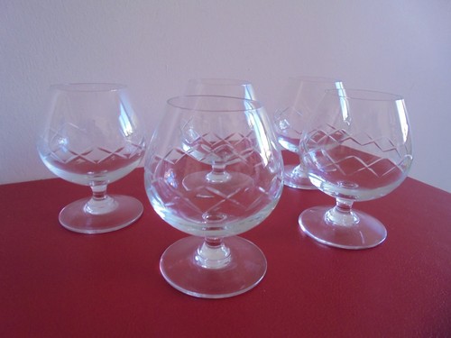 Lot petits verres boule - lot,