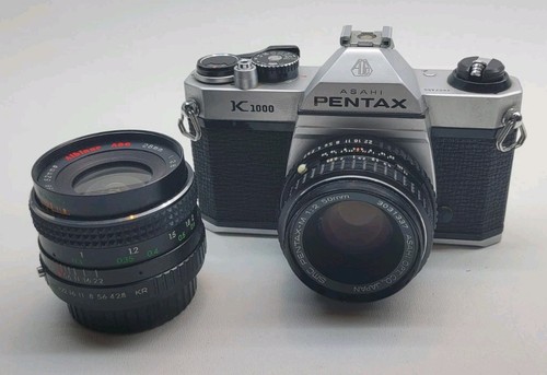 Asahi pentax k1000 35mm slr - pentax,