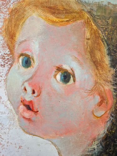 Tableau peinture huile - tableau:, peinture/huile/toile