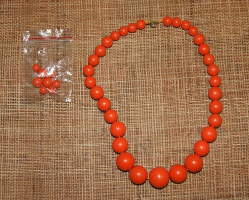 Collier perles boules - collier, perles/boules