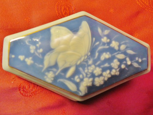 Bonbonniere art deco ancienne - bonbonniere,