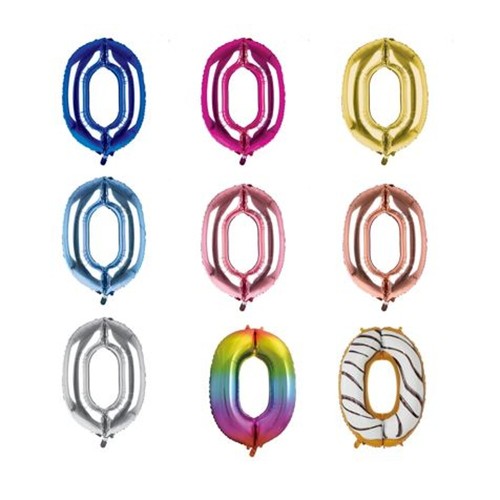 Ballons géants numérotés