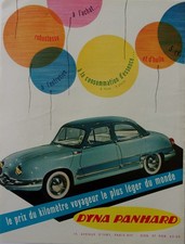 PUBLICITE  ANCIENNE voiture
