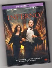 DVD   ¤   INFERNO   ¤  TOM HANKS / FELICITY JONES  ¤  LETTRE SUIVIE  ¤