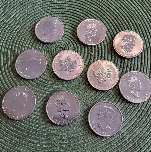 Canada dollars maple leaf - canada, 5